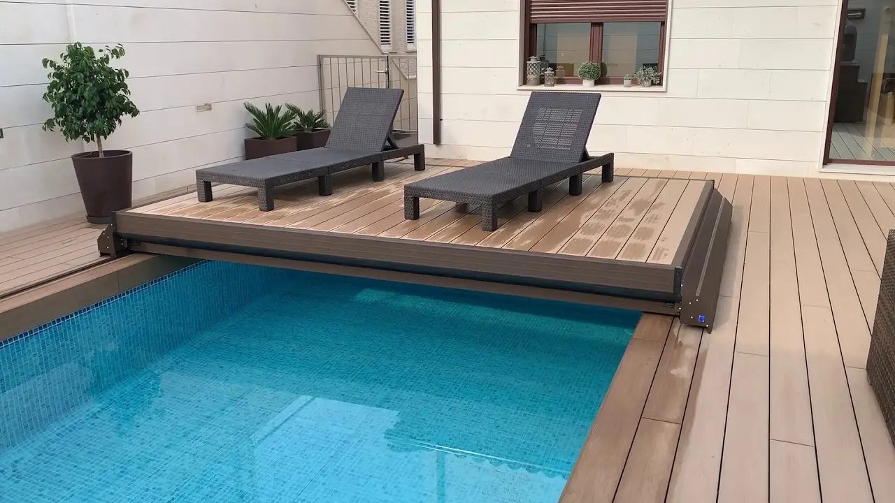 Cubierta plana para piscina - Vega Slide