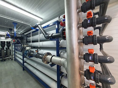 Planta de tratamiento de agua compacta
