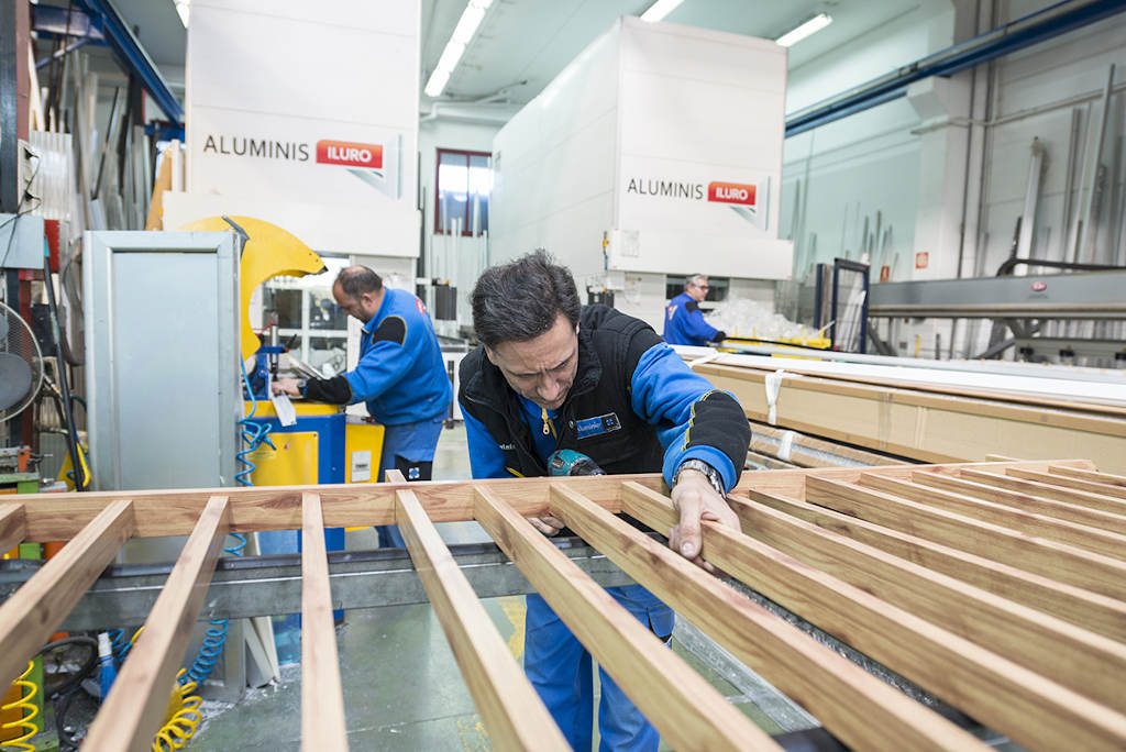 Trabajo de Aluminios Iluro