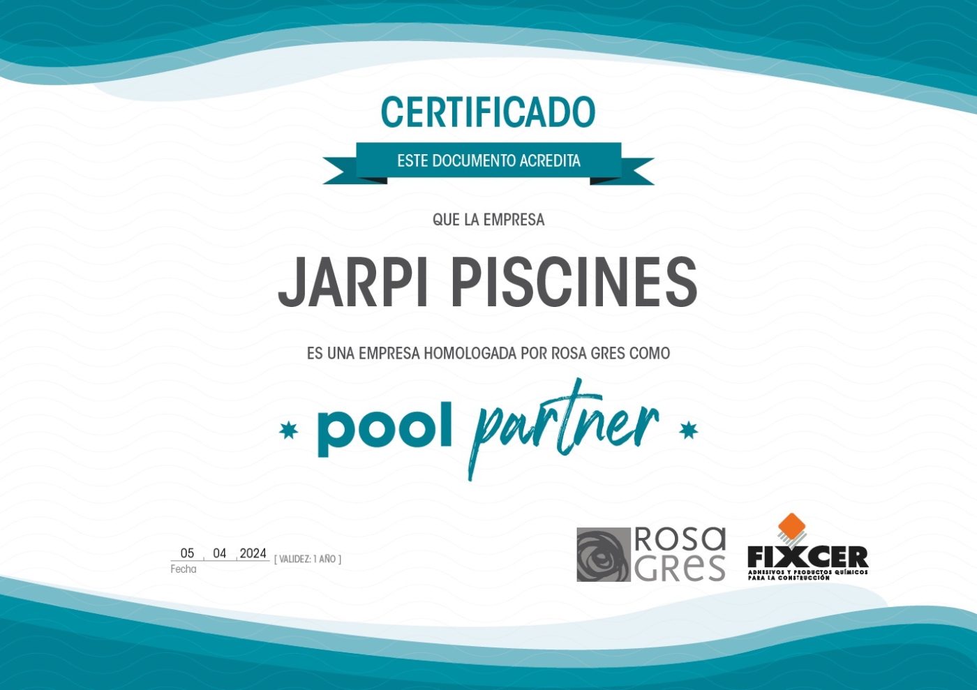 Trabajo de Jarpi Piscines